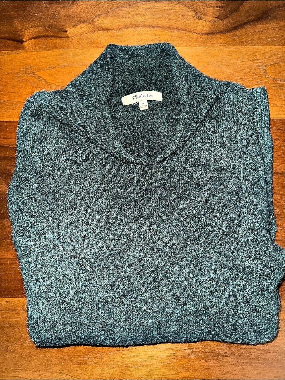 Merona Cowl Neck Sweater in Gray Like New